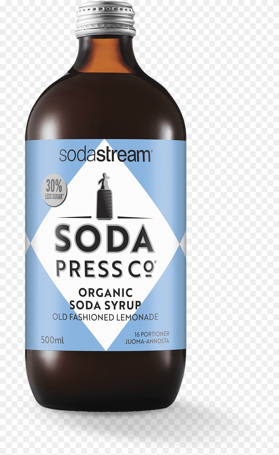 Sodastream Organic Soda Syrup, Bottle, Food, Seasoning, Alcohol Free Png Download