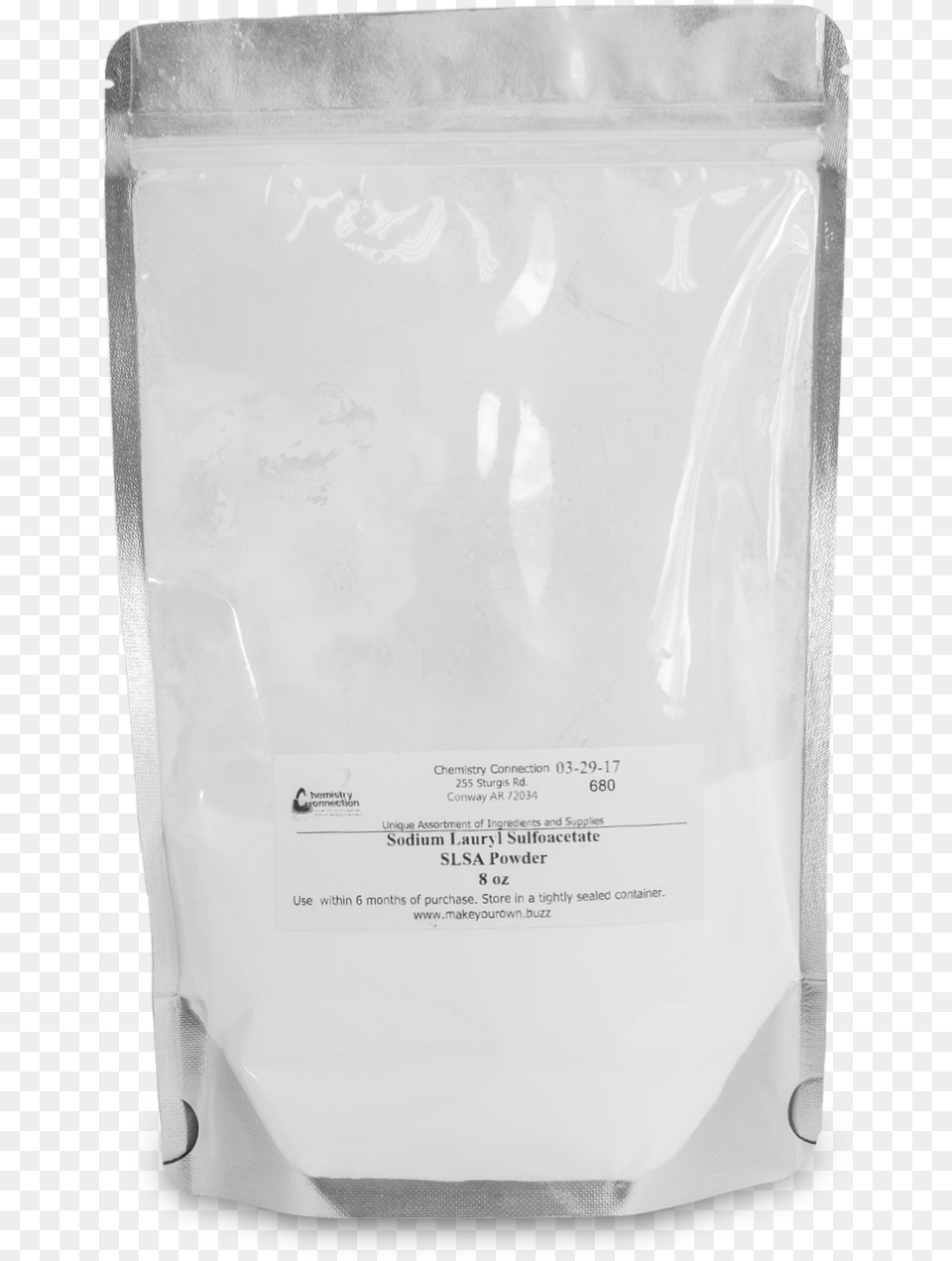 Sodium Lauryl Sulfoacetate Powder 8 Oz Vacuum Bag, Plastic, Text, Wedding, Adult Free Png