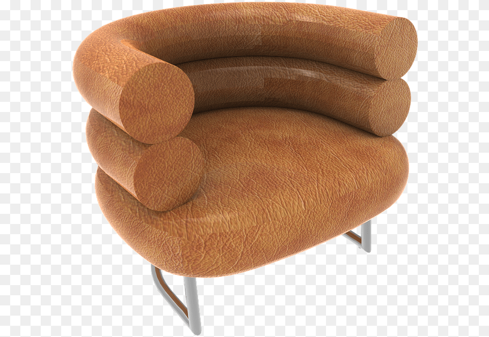 Sofa Chair 3d Render Design Furniture Modern Chair, Armchair Free Png Download