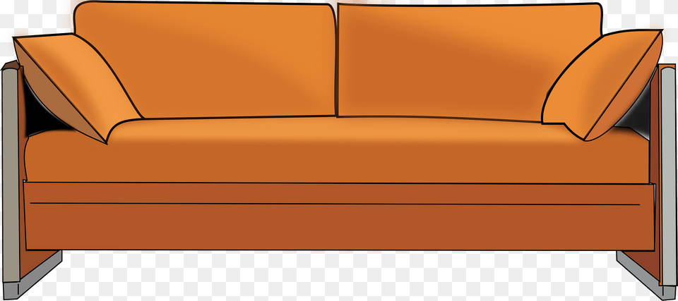 Sofa Clipart, Couch, Furniture, Cushion, Home Decor Png