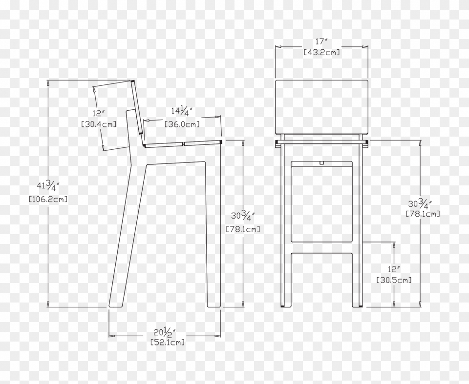 Sofa Drawing Architectural Bar Stool, Chart, Plot, Diagram, Plan Free Transparent Png