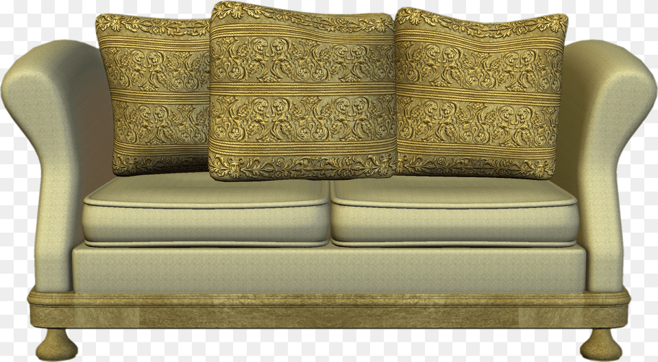 Sofa Image Sofa With Cushion, Couch, Furniture, Chair, Armchair Free Png
