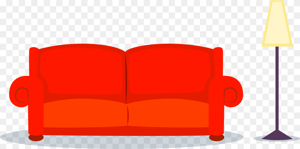 Sofa Konfest, Couch, Furniture, Lamp, Dynamite Free Png Download