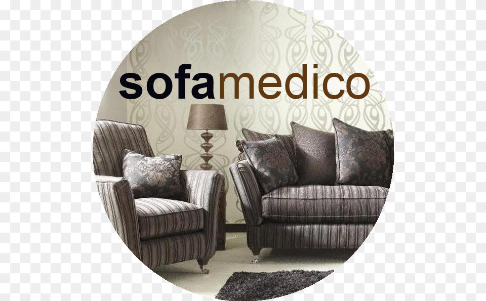Sofa Medico 2017 Round White Living Room, Chair, Cushion, Furniture, Home Decor Free Transparent Png