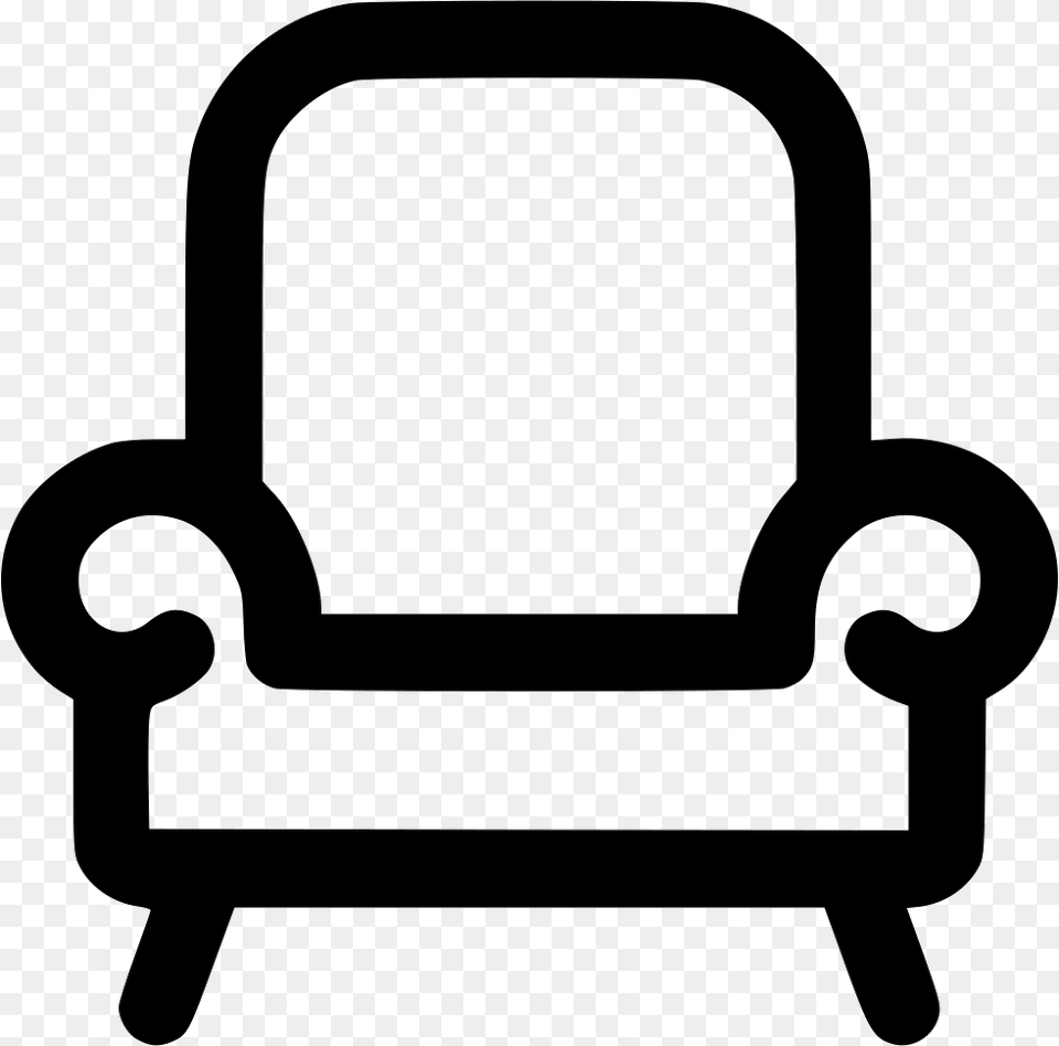Sofa Seat Living Room Wooden Seats Icon, Furniture, Chair, Tool, Plant Free Png Download