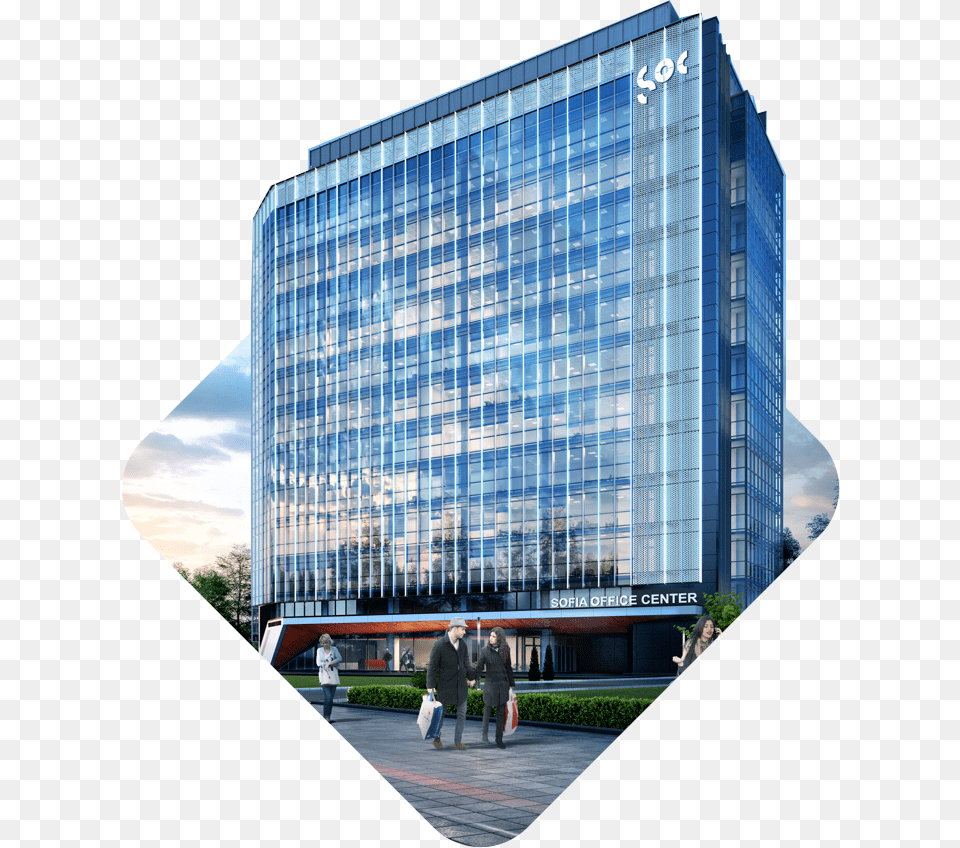 Sofia Office Center, Architecture, Office Building, Urban, City Free Png