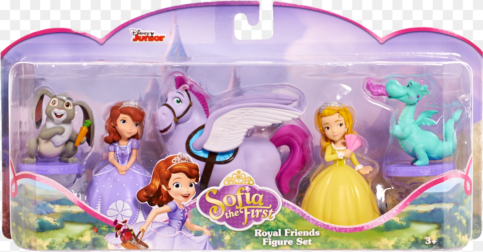 Sofia Royal Friends Figure Set, Doll, Figurine, Toy, Face Free Png Download