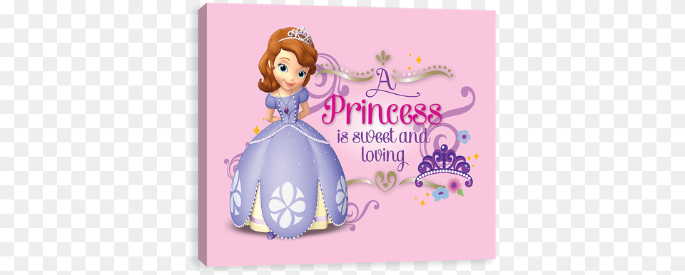 Sofia Sweet And Loving Ravensburger Sophia The First Princess Sofia Puzzles, Envelope, Greeting Card, Mail, Baby Free Transparent Png