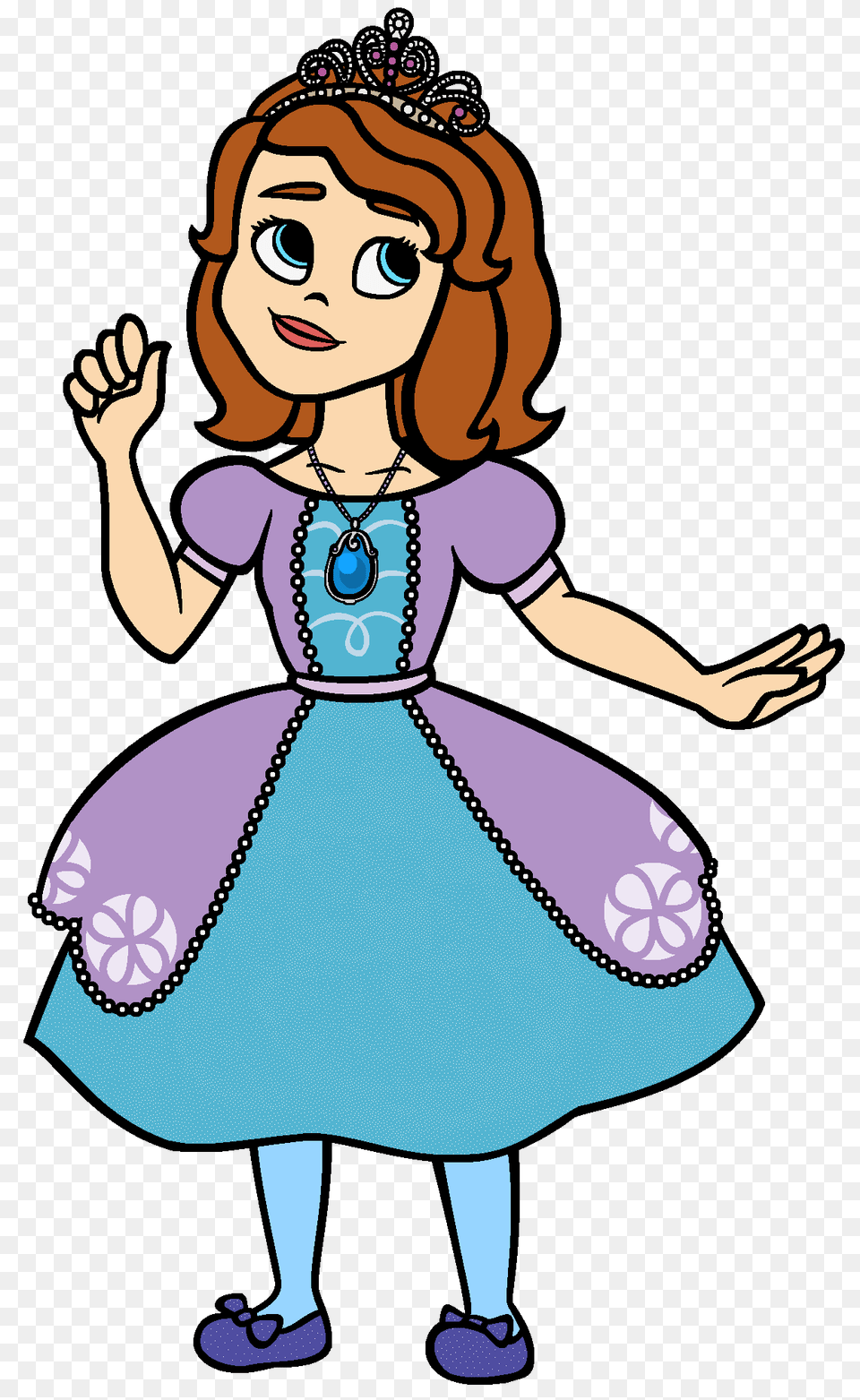 Sofia The First, Baby, Person, Cartoon, Head Free Png Download