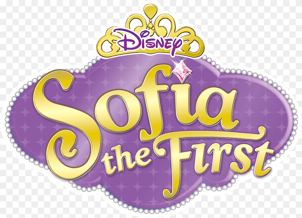 Sofia The First, Purple, Logo, Text Free Png Download