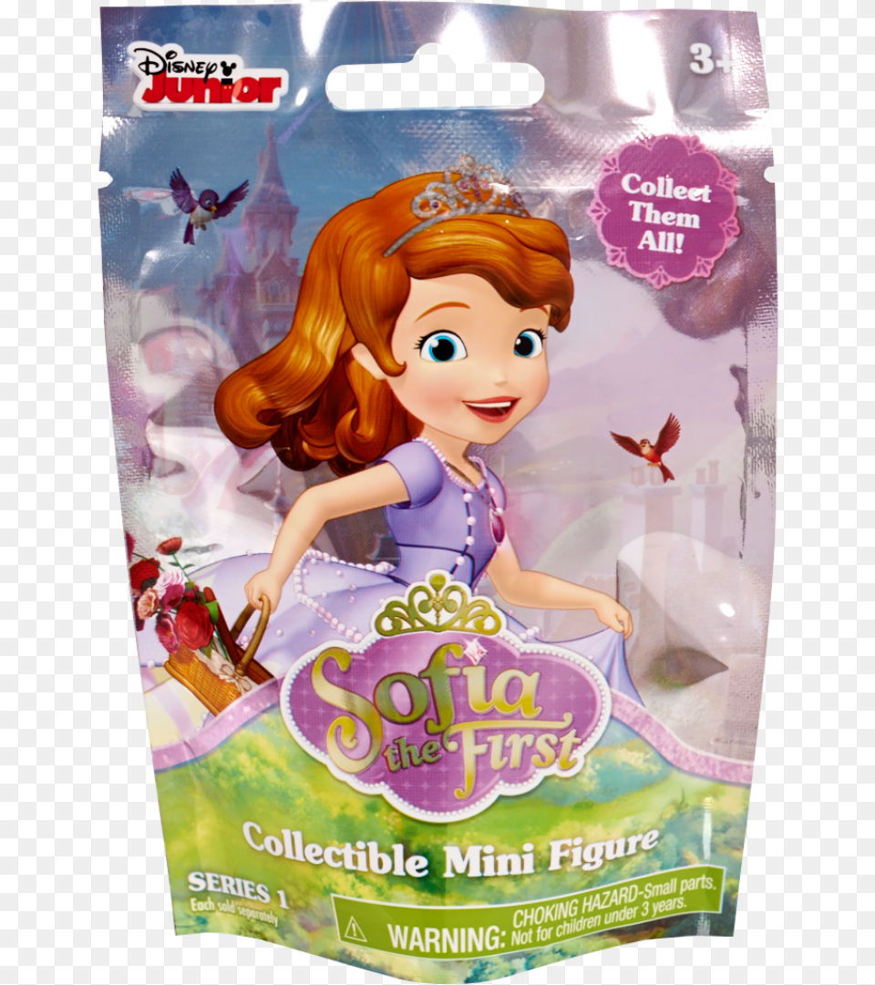 Sofia The First, Doll, Figurine, Toy, Face Png