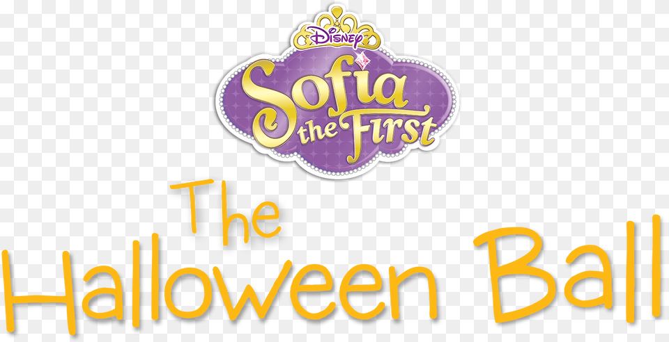 Sofia The First, Logo, Text, Purple Free Png