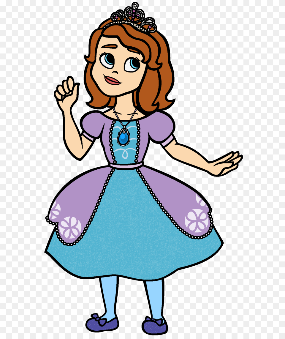 Sofia The First, Baby, Person, Cartoon, Head Free Png Download