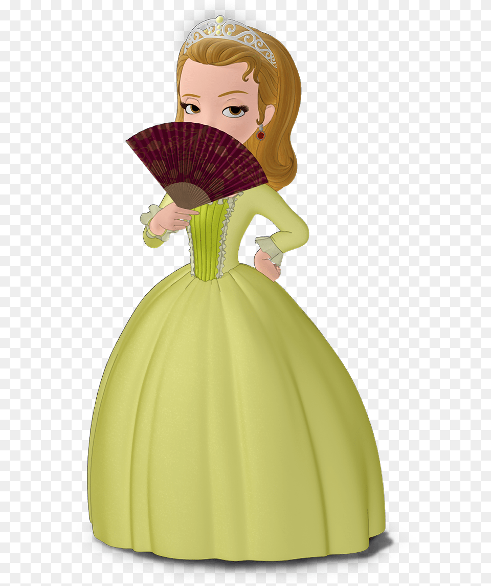 Sofia The First Amber Fan, Clothing, Dress, Formal Wear, Baby Png Image