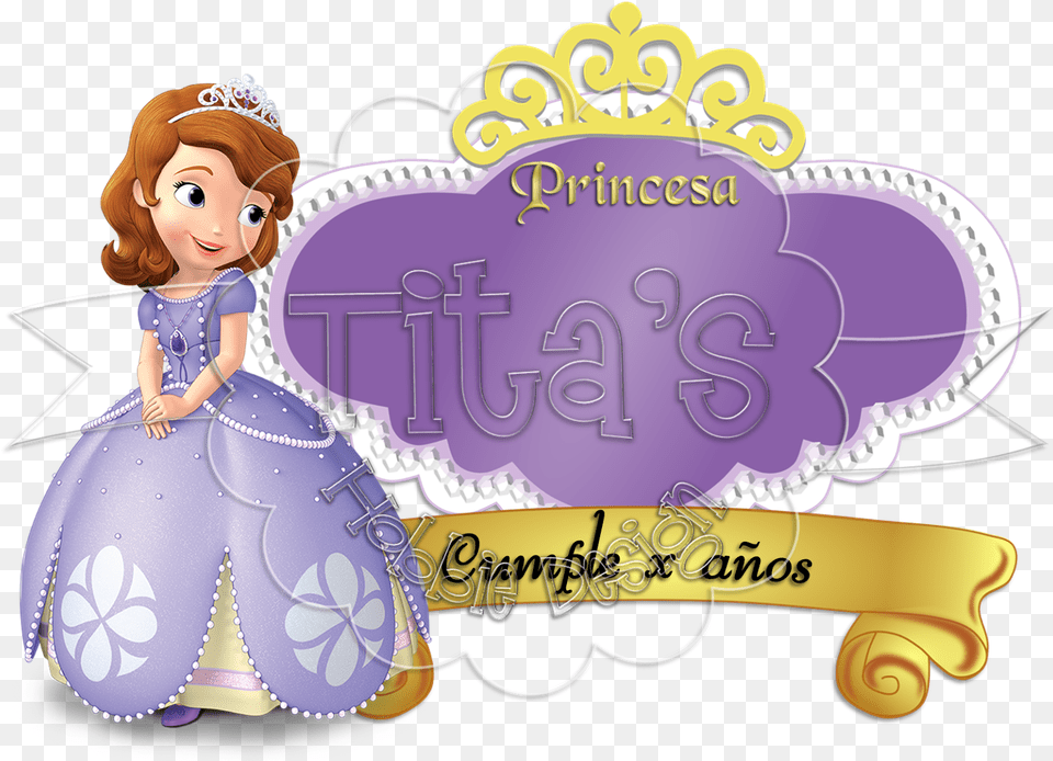 Sofia The First Body Cartoon Princess, Doll, Toy, Face, Head Free Png Download