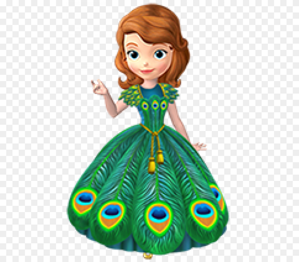 Sofia The First Disney Junior Cartoon, Baby, Person, Doll, Face Free Png Download