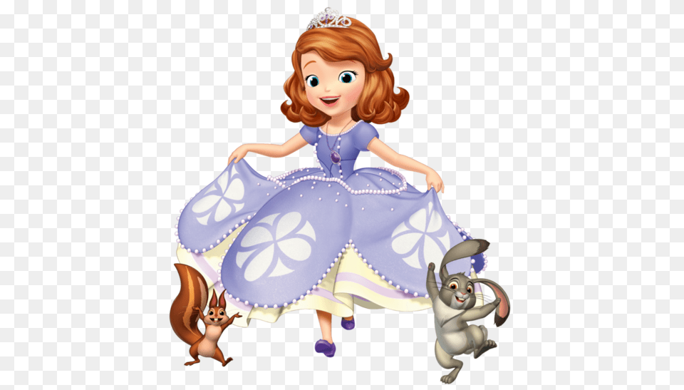 Sofia The First Easy Party, Doll, Toy, Figurine, Face Free Png