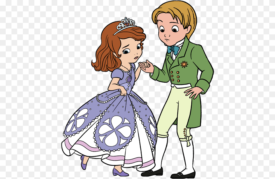Sofia The First James Coloring Pages, Book, Comics, Publication, Person Png Image