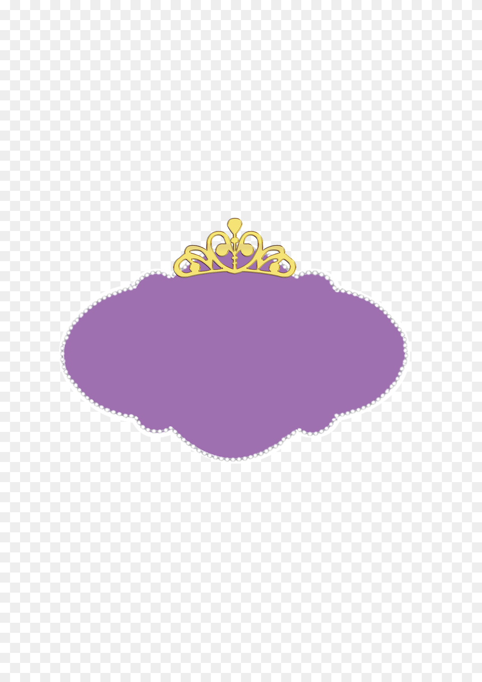 Sofia The First Logo Blank Image, Accessories, Jewelry, Purple, Flower Png