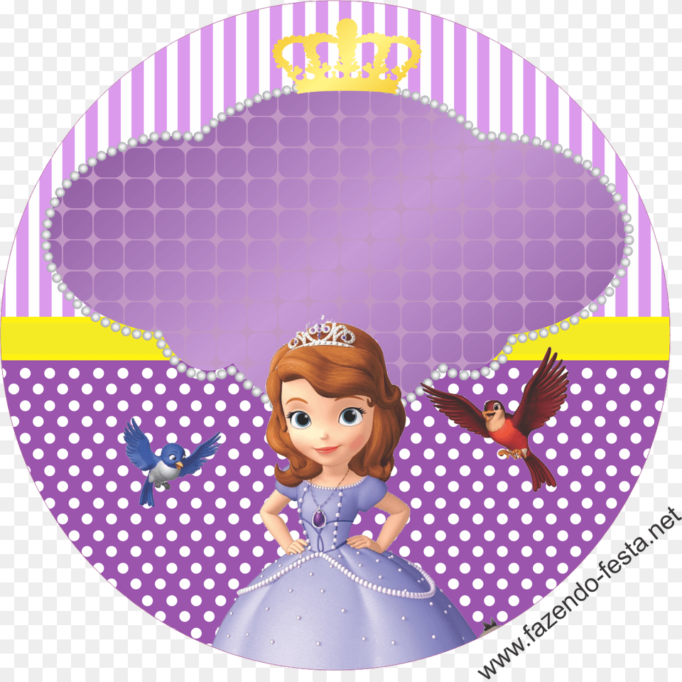 Sofia The First Name Tag Template, Baby, Person, Toy, Animal Free Png Download