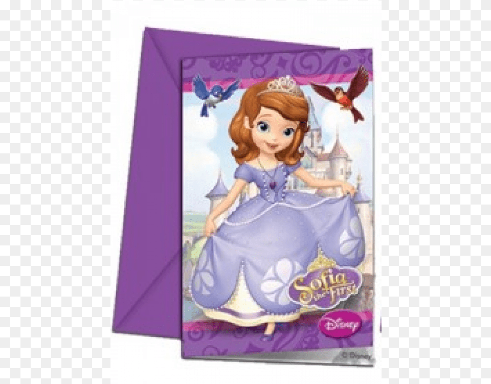 Sofia The First Themes, Baby, Person, Envelope, Greeting Card Png Image