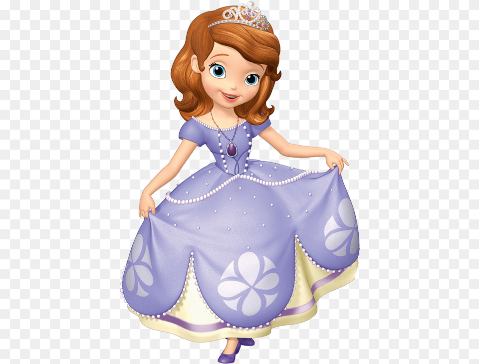 Sofia The First Transparent Sofia The First, Toy, Doll, Baby, Person Png