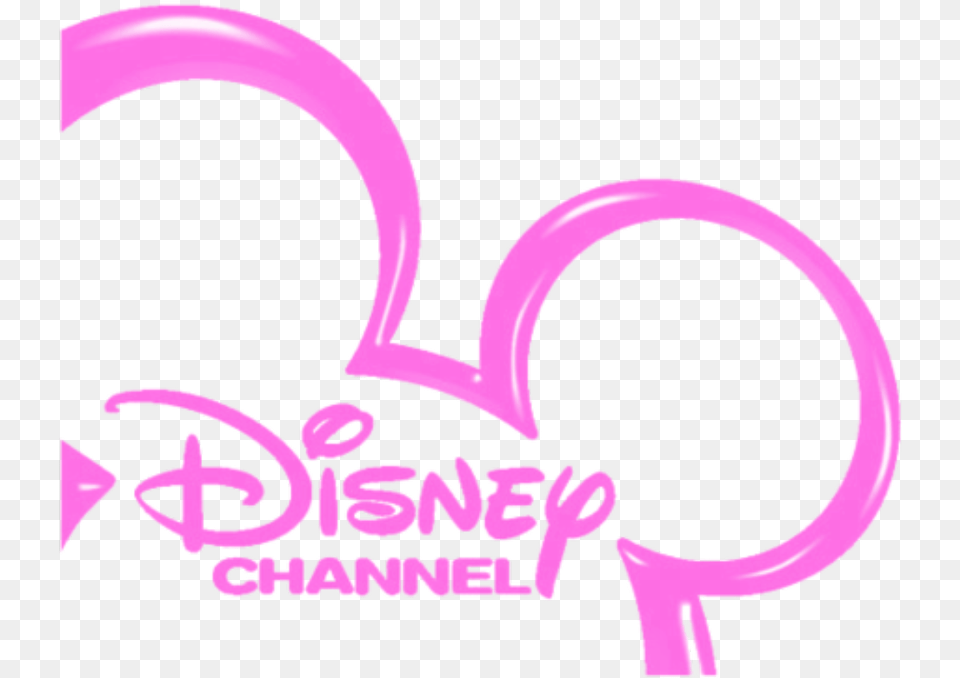 Soft Aesthetic Tumblr Kawaii Niche Nichememes Pink Disney Channel Logo, Purple, Smoke Pipe Free Png Download