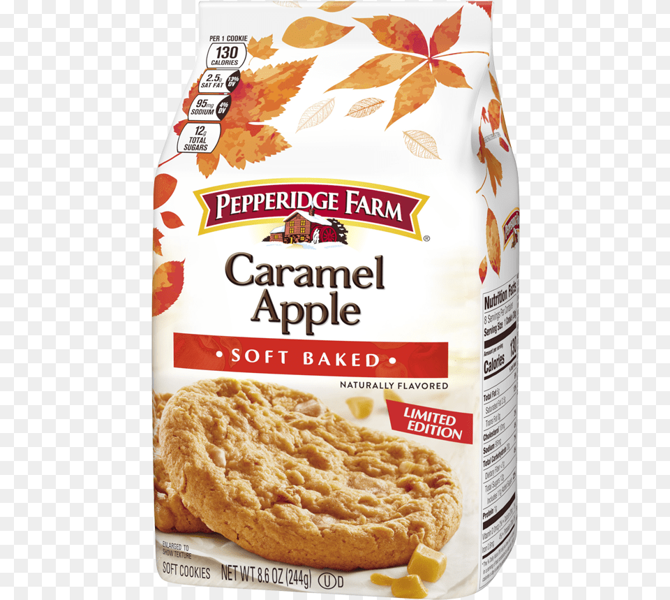 Soft Baked Caramel Apple Pie Cookies Naturally Flavored Pepperidge Farm Five Cheese Texas Toast 6 Slices, Food, Sweets, Powder, Ketchup Png
