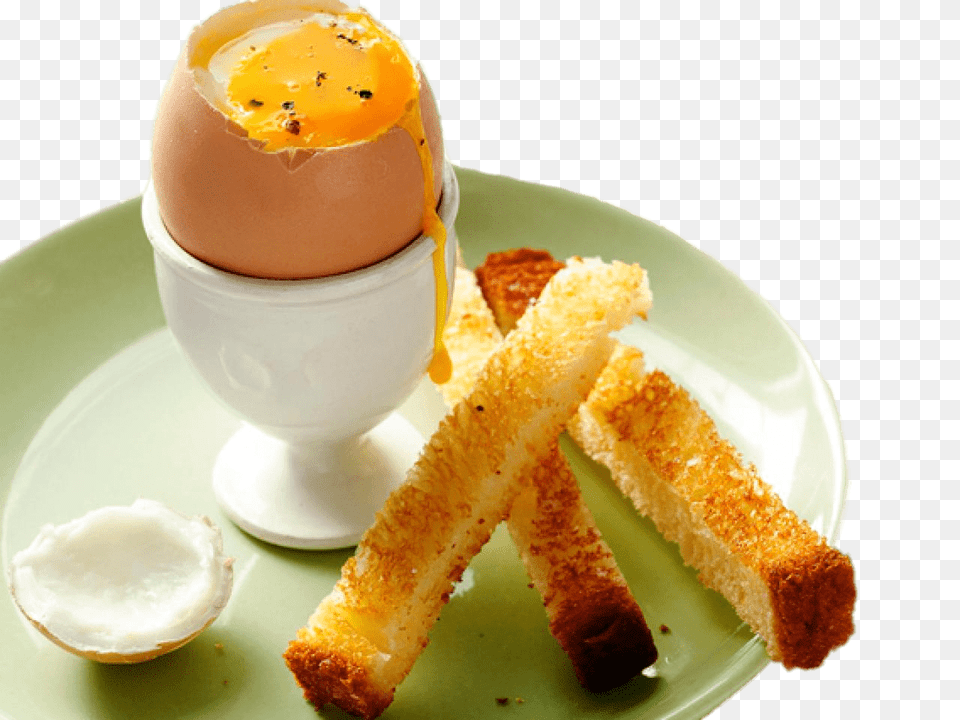 Soft Boiled Egg With Soldiers, Food, Food Presentation, Bread, Brunch Png