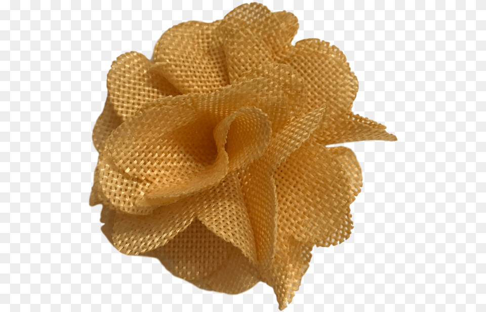 Soft Burlap Flower Clip Flower, Accessories, Baby, Person, Jewelry Png Image