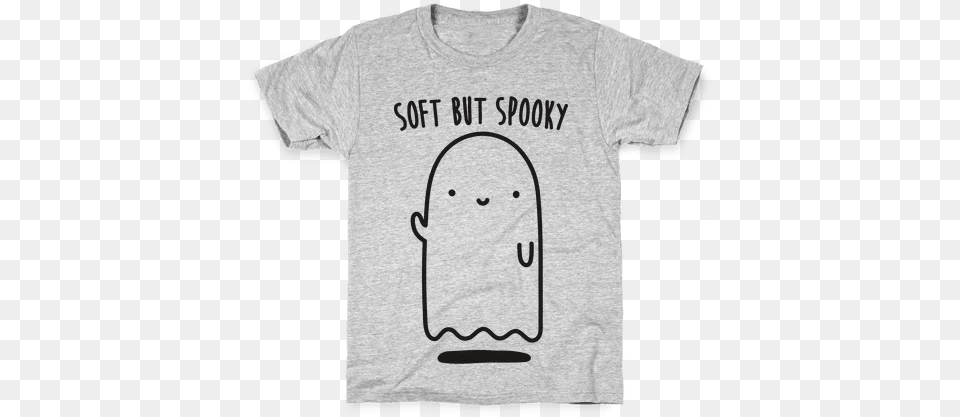 Soft But Spooky Ghost Kids T Shirt If You Believe In Telekinesis Please Raise My Hand, Clothing, T-shirt Free Transparent Png