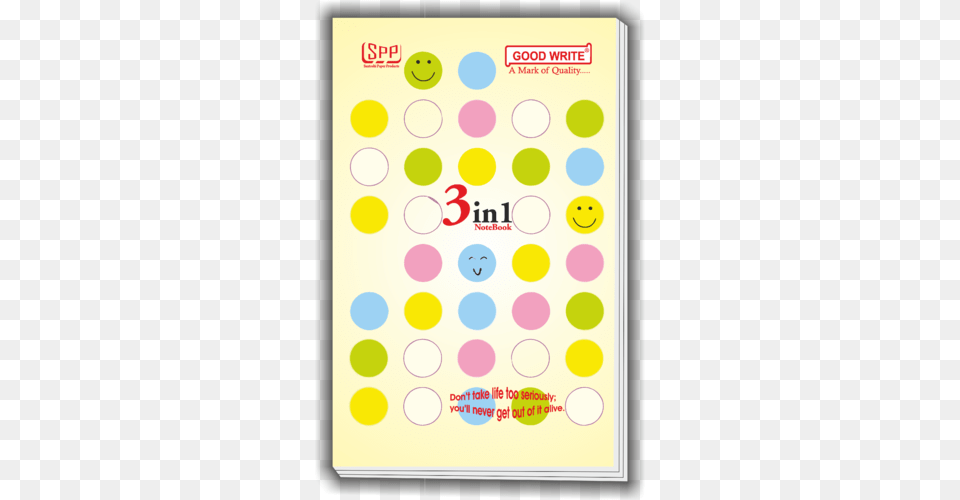Soft Cover 3 In 1 Register 184 Pg Note Book Book, Pattern, Phone, Electronics, Mobile Phone Free Png Download