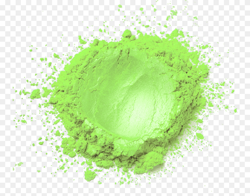 Soft Green Pearl Dust Gold Powder, Flour, Food Free Png Download