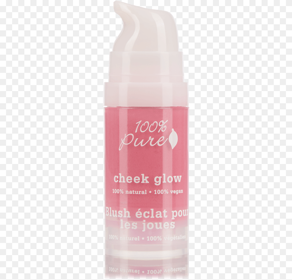 Soft Pink 100 Pure Cheek Glow Soft Pink, Cosmetics, Deodorant, Bottle, Perfume Png