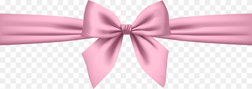 Soft Pink Bow Clip Art Background Bow, Accessories, Formal Wear, Tie, Bow Tie Png Image