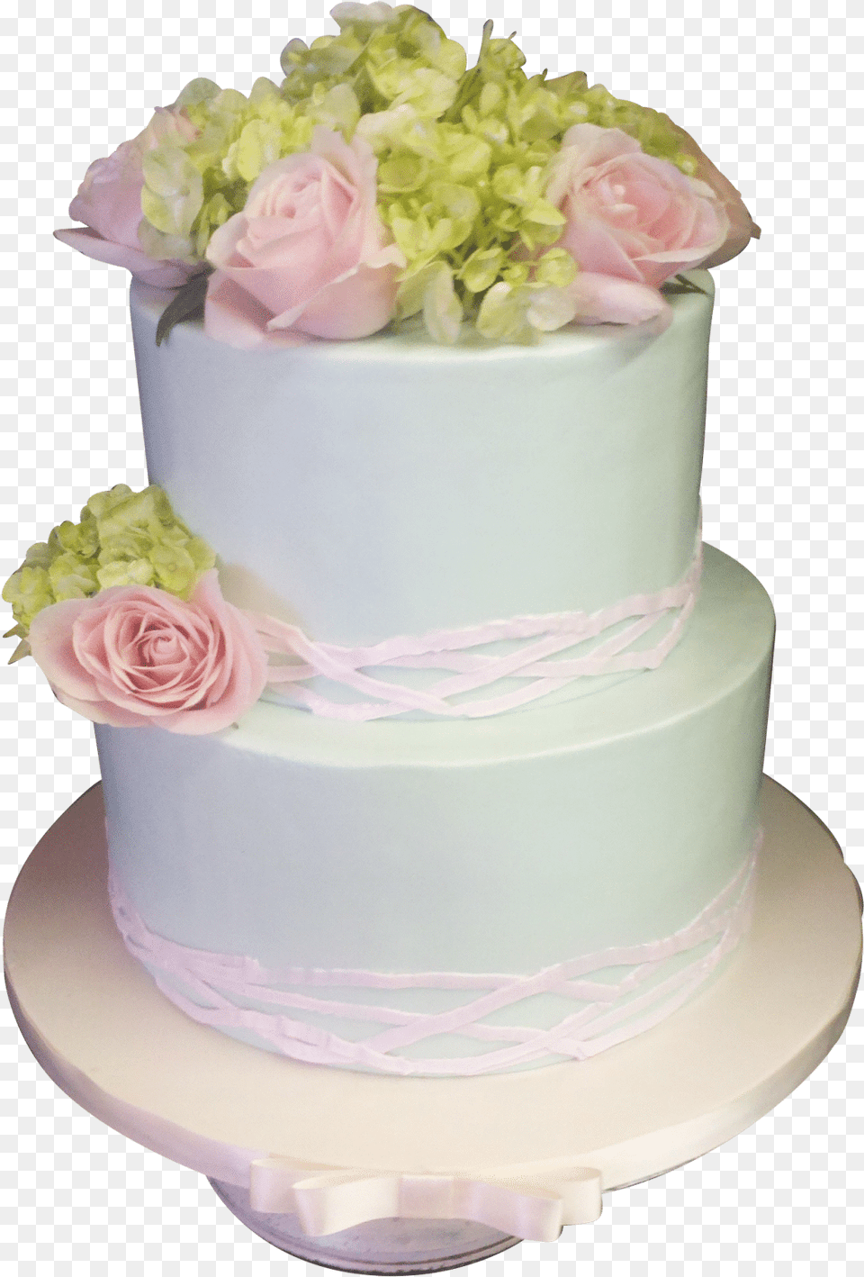 Soft Pink Wedding Cake, Food, Dessert, Flower, Rose Png Image