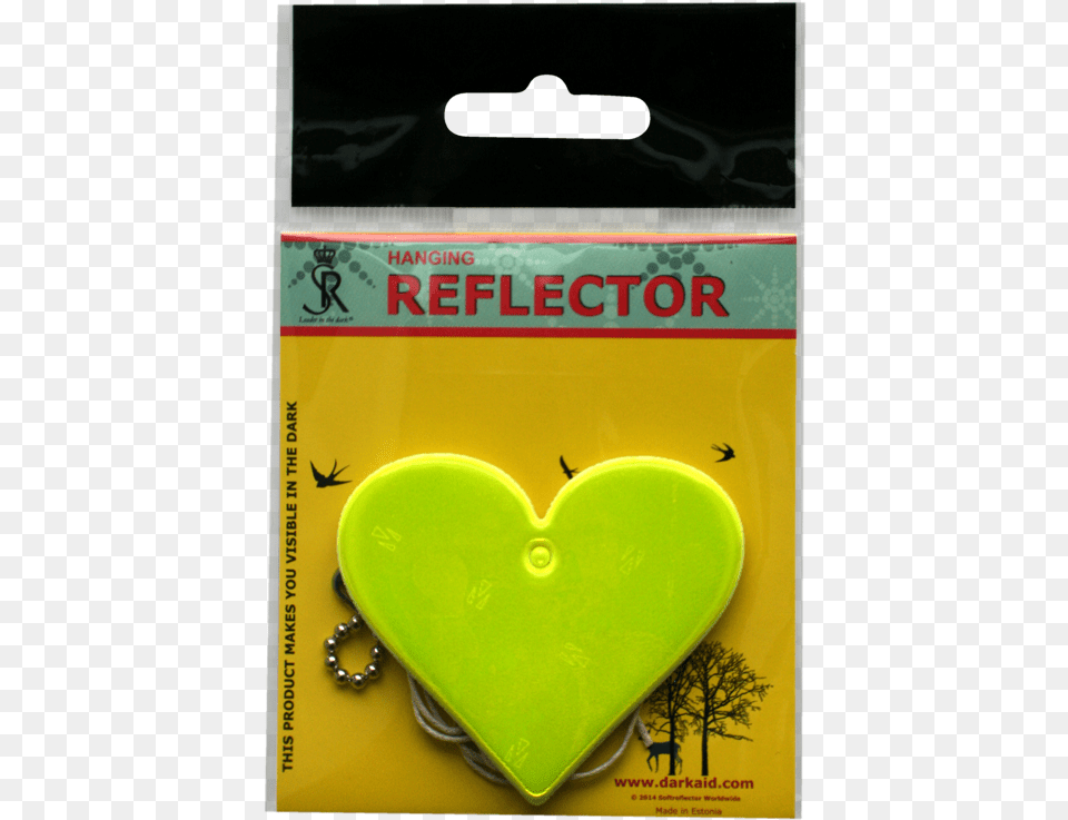Soft Reflector Pendant Yellow Heart U2013 Dark Aid Earrings Free Transparent Png