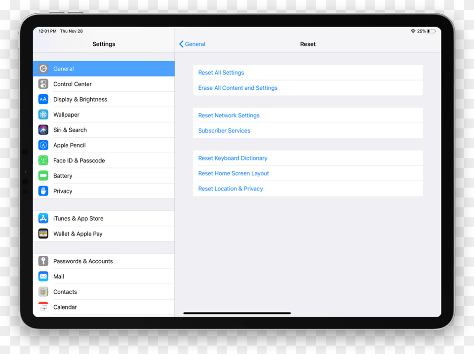 Soft Reset And Factory Ipad Hard Reset Ipad, Page, Text, Computer, Electronics Free Png Download