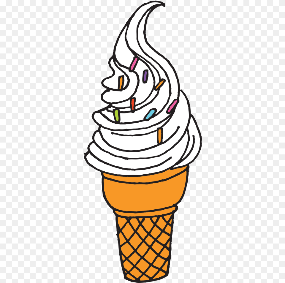 Soft Serve Ice Cream Clipart, Dessert, Food, Ice Cream, Soft Serve Ice Cream Png Image