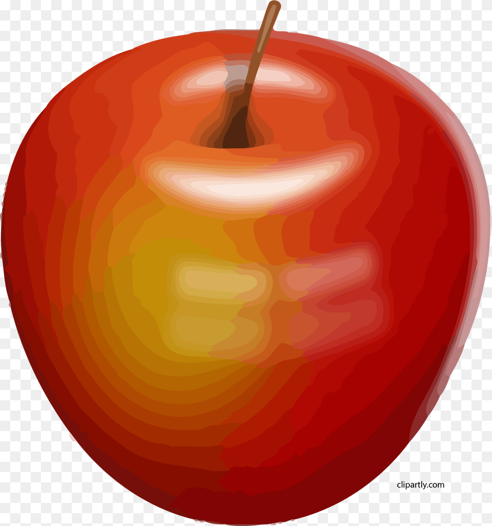Soft Shine Apple Clipart Apple, Food, Fruit, Plant, Produce Png Image