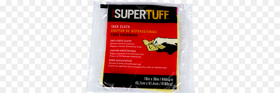 Soft Tack Cloth Trimaco X Supertuff Tack Cloth, Advertisement, Poster Free Transparent Png