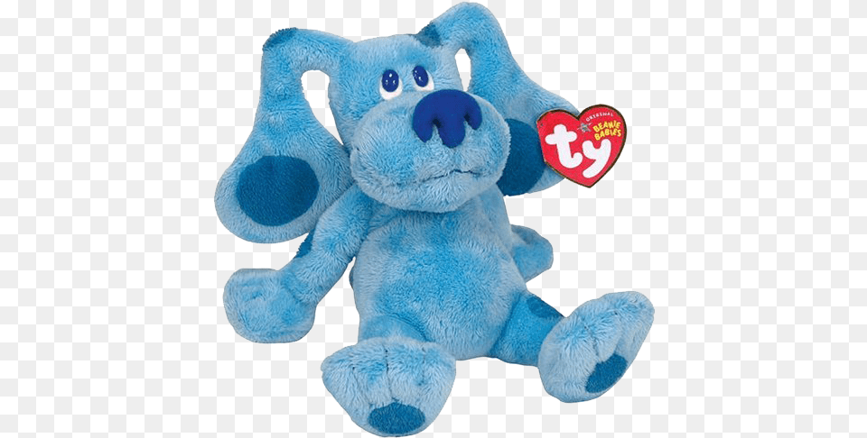 Soft Toys Blues Clues Blue X Magenta Download Clues Ty Beanie, Plush, Toy, Teddy Bear Png Image
