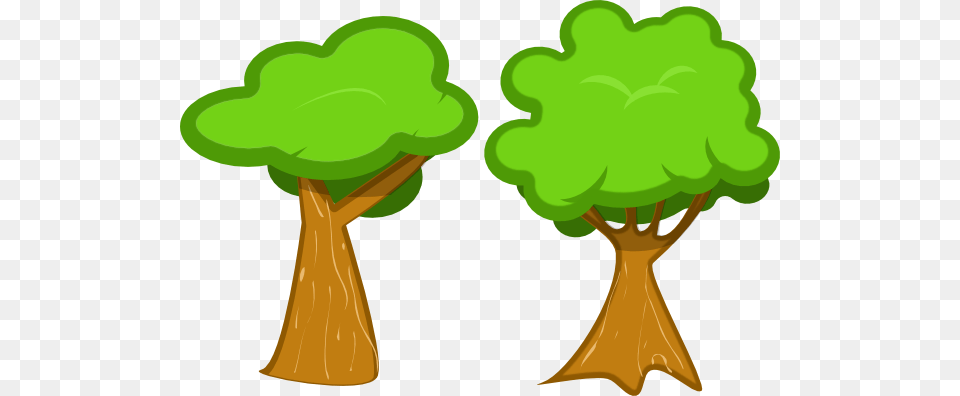 Soft Trees Clip Art, Green, Tree, Plant, Nature Free Png Download