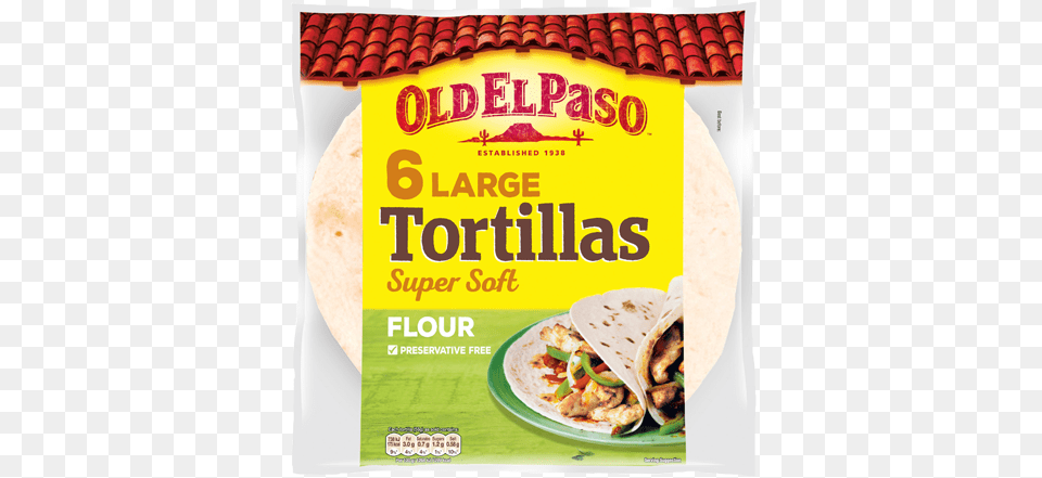 Soft Wrap Tortillas Quesadilla Old El Paso, Advertisement, Poster, Burger, Food Free Png