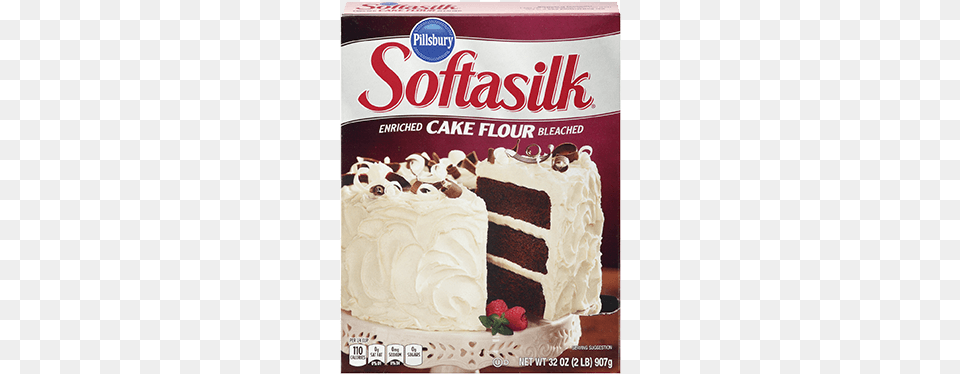 Softasilk Enriched Amp Bleached Cake Flour Softasilk Cake Flour, Cream, Dessert, Food, Whipped Cream Free Png