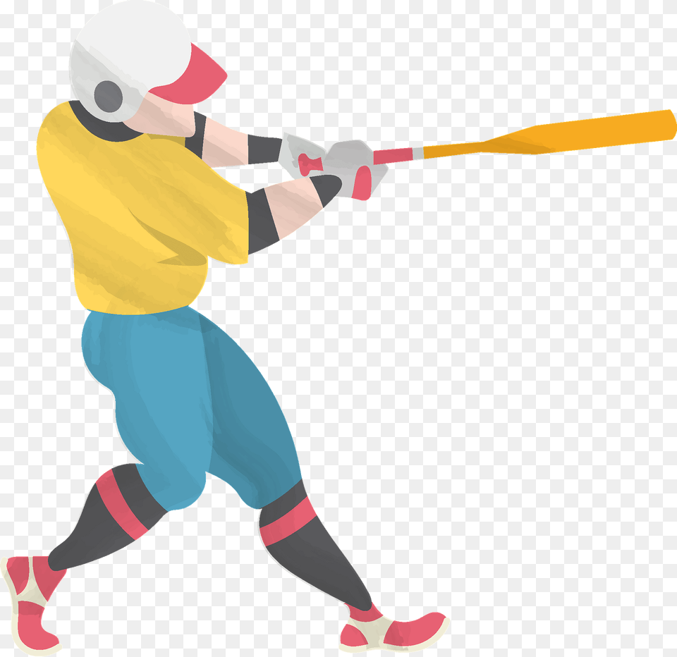 Softball Clipart, People, Person, Baseball, Baseball Bat Free Png Download