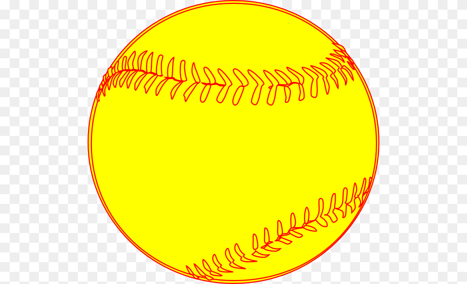 Softball Clipart With No Background, Sphere Png Image