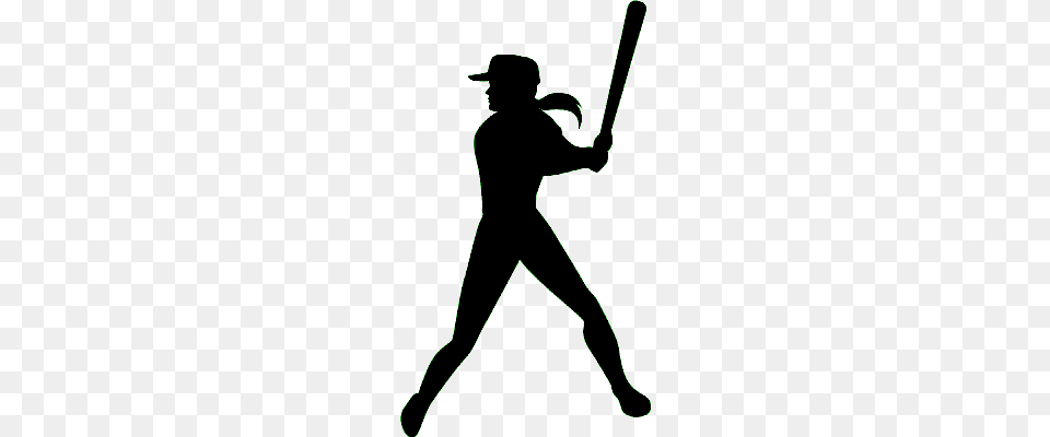 Softball Cliparts Silhouette, People, Person, Sport, Team Png Image