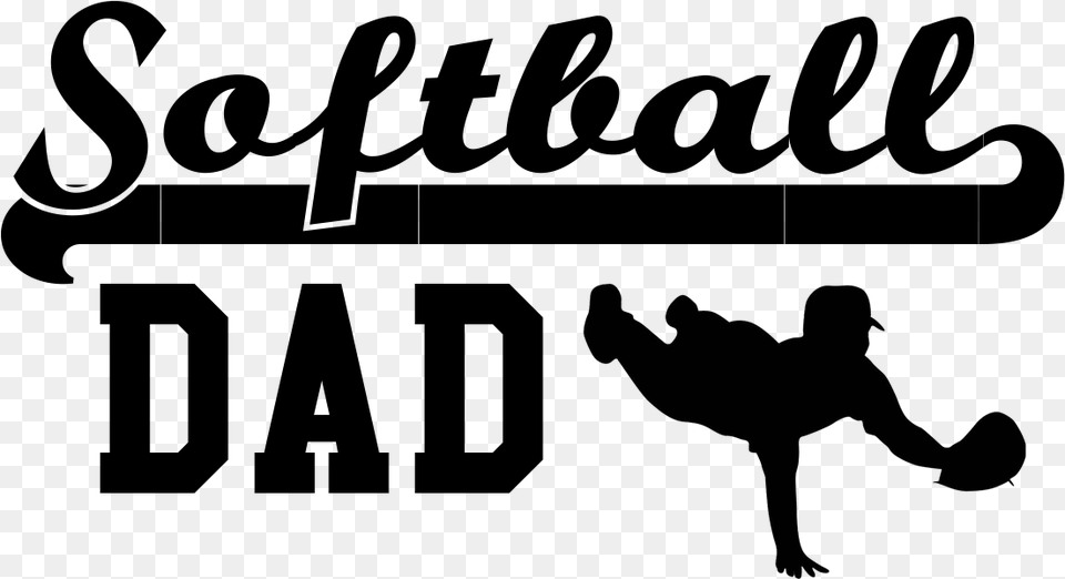 Softball Dad Stonewall Decals Softball Dad Decal Softball Mom Square Sticker 3quot X, Silhouette, Person, Animal, Camel Png