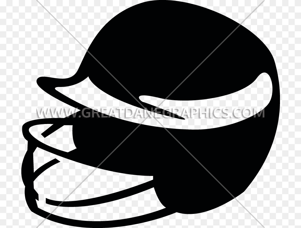 Softball Helmet Production Ready Artwork For T Shirt Printing, Bow, Weapon, American Football, Football Free Transparent Png
